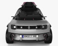Renault 4ever Trophy E-Tech 2024 Modello 3D vista frontale