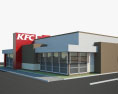 KFC Ресторан 02 3D модель