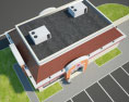 Taco Bell 餐馆 01 3D模型