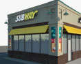 Subway Ресторан 02 3D модель