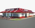 McDonald's Restaurant 03 3D-Modell