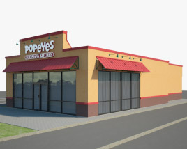 Popeyes Luisiana Kitchen 01 Modèle 3D