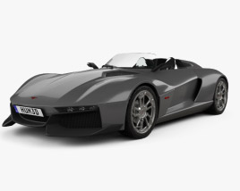 3D model of Rezvani Motors Beast 2018