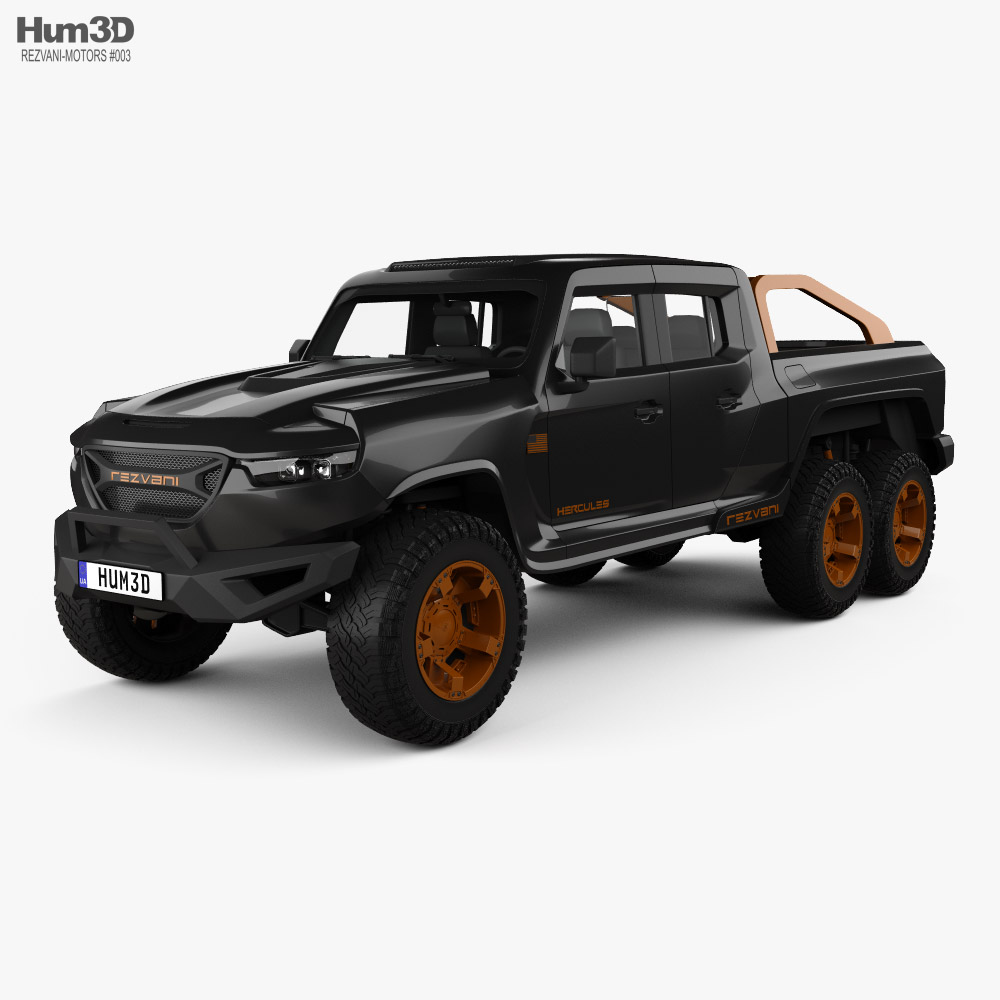 Rezvani Motors Hercules 6x6 2024 Modèle 3D