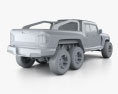 Rezvani Motors Hercules 6x6 2024 Modello 3D