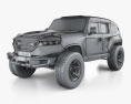 Rezvani-Motors Tank 2024 3D модель wire render