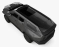 Rezvani-Motors Vengeance 2024 3D-Modell Draufsicht