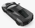 Rimac C Two 2020 3d model top view