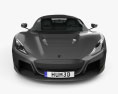 Rimac C Two 2020 3Dモデル front view