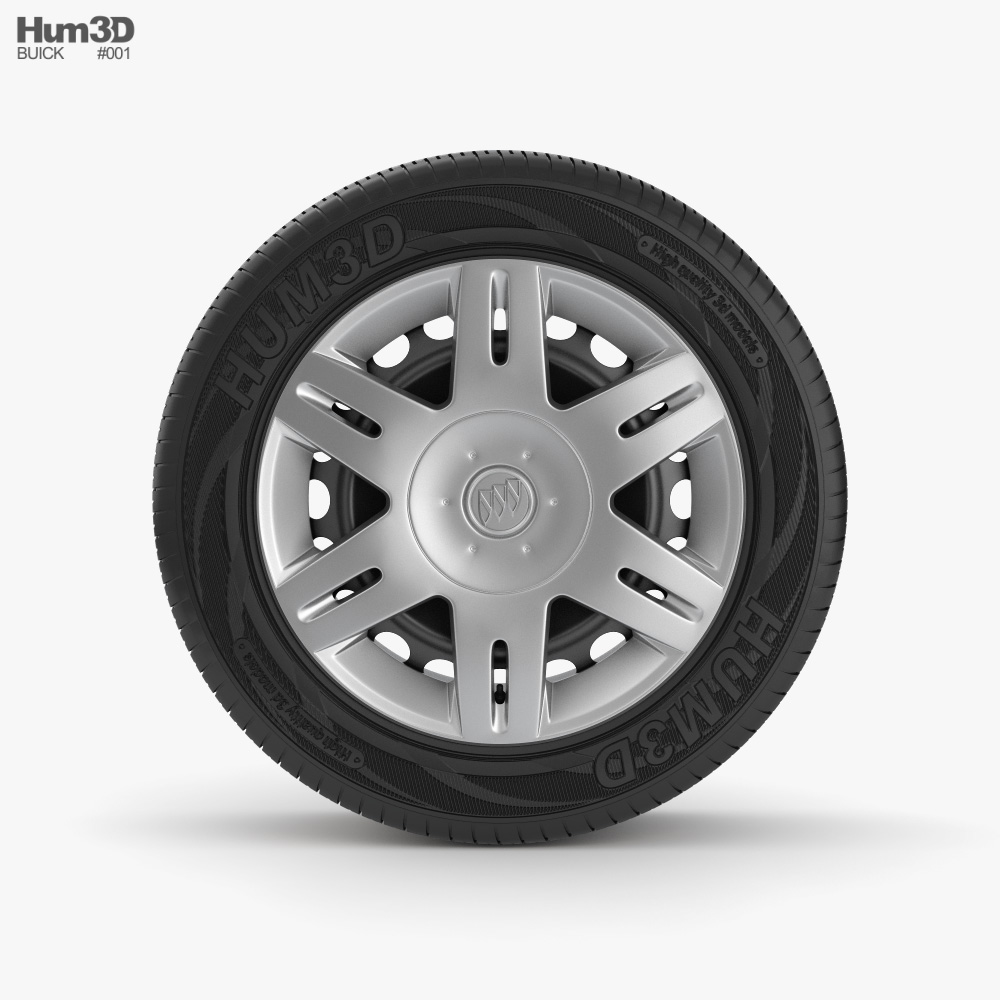 Buick Wheel 001 3D model