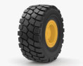 Truck Tire 650 65R25 3D 모델 