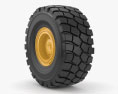 Truck Tire 650 65R25 3D 모델 