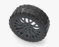 Jeep Wrangler Kahn 汽车轮辋 001 3D模型
