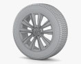 Lincoln MKX 汽车轮辋 001 3D模型