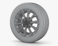 Toyota 汽车轮辋 002 3D模型