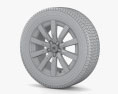 Audi A4 汽车轮辋 001 3D模型