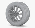 Volkswagen Passat 汽车轮辋 001 3D模型