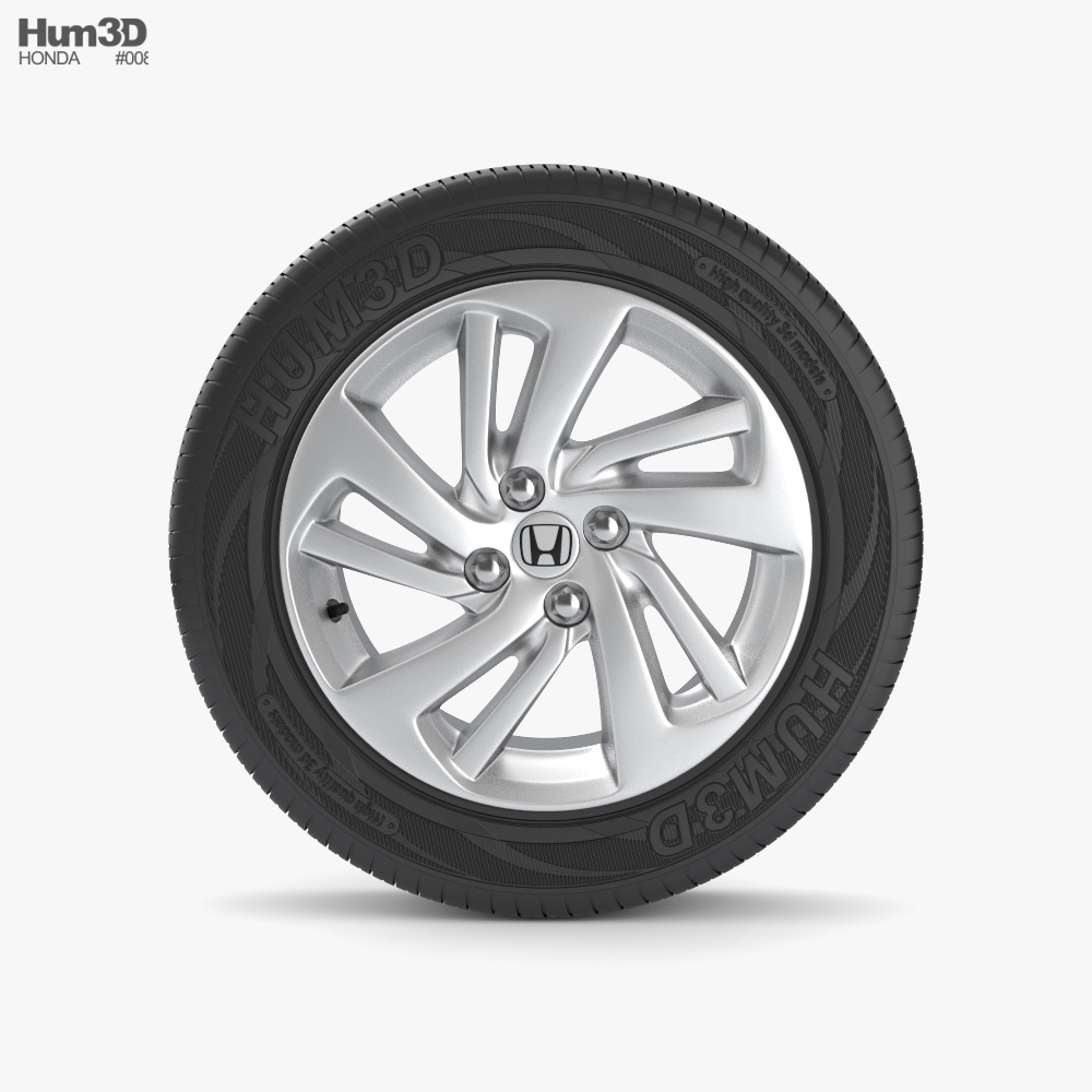 Honda Fit Cerchio 002 Modello 3D