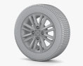 Kia Rio 汽车轮辋 001 3D模型