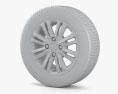 Kia Rio 汽车轮辋 001 3D模型