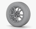 Hyundai 18英寸轮辋 001 3D模型