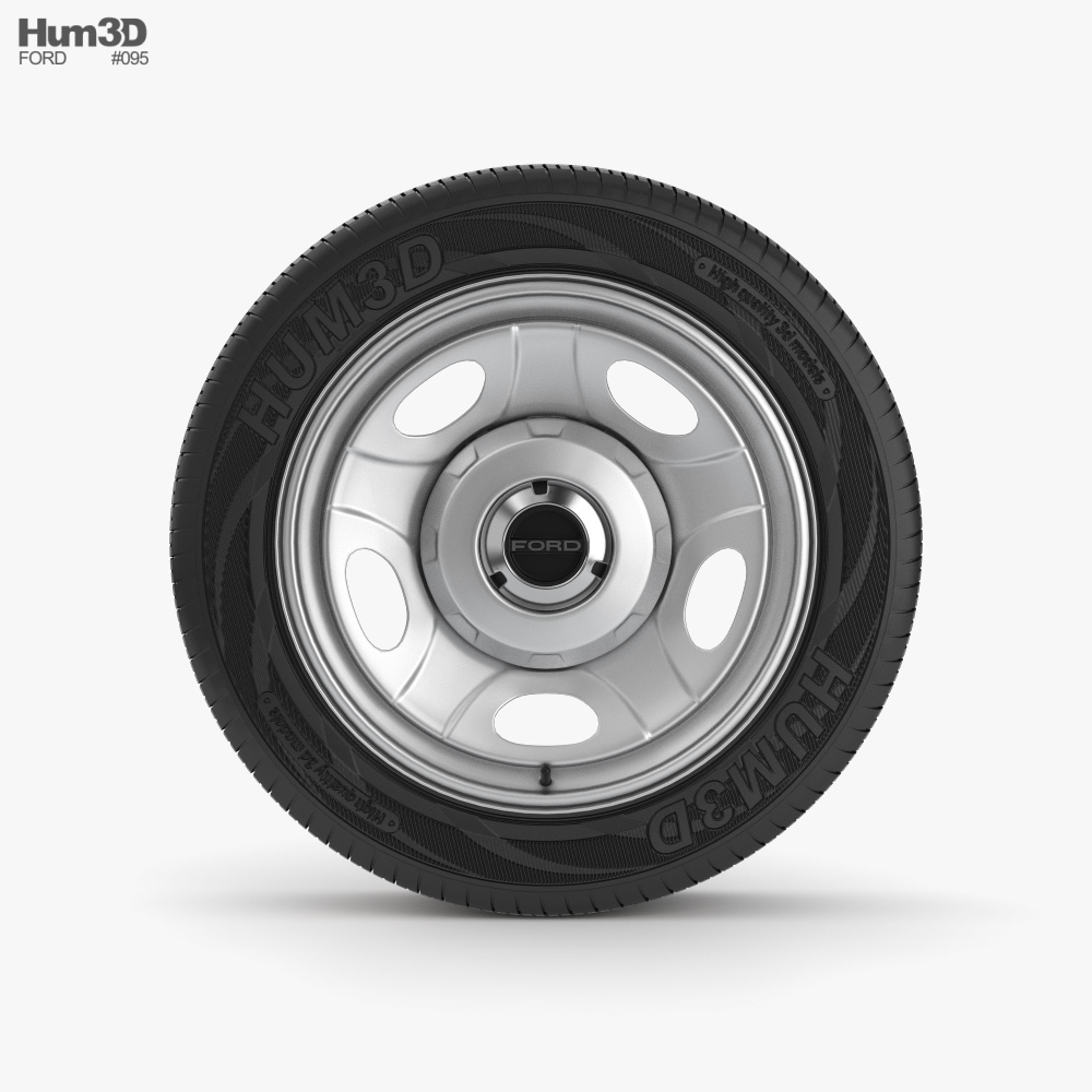 Ford 汽车轮辋 004 3D模型