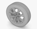 Kia Rio 15英寸轮辋 002 3D模型