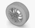Kia Ceed 17英寸轮辋 001 3D模型