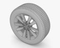 Kia Ceed 17英寸轮辋 002 3D模型