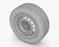 Kia Ceed 15英寸轮辋 001 3D模型