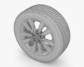 Kia Cerato 17英寸轮辋 001 3D模型