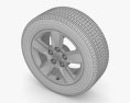Kia Cerato 15インチリム 001 3Dモデル