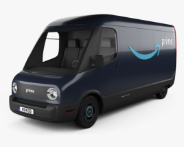 Rivian Amazon Delivery Van 2020 3D model