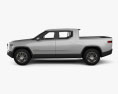 Rivian R1T with HQ interior 2018 3d model side view