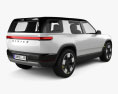 Rivian R2 2024 3D 모델  back view