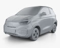 Roewe Clever 2022 3D-Modell clay render