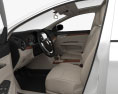 Roewe 350 com interior 2014 Modelo 3d assentos