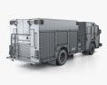 Rosenbauer TP3 Pumper Fire Truck 2018 3d model