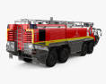 Rosenbauer Panther 8x8 Fire Truck 2024 3D-Modell Rückansicht
