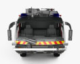 Rosenbauer Panther 8x8 Fire Truck 2024 Modelo 3d vista de frente
