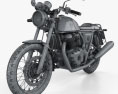 Royal Enfield Continental GT650 2019 3Dモデル wire render