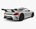 Ruf CTR3 Clubsport 2015 3D 모델  back view