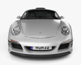 Ruf CTR3 Clubsport 2015 3D 모델  front view