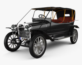 Russo-Balt K12/20 1911 Modello 3D
