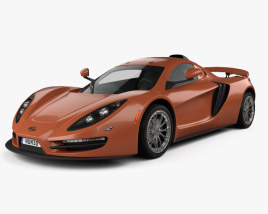SIN CAR R1 2019 3D-Modell