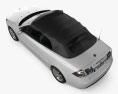 Saab 9-3 敞篷车 2013 3D模型 顶视图
