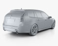 Saab 9-3 Sport Combi 2013 3D模型