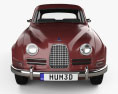 Saab 96 1960 3D 모델  front view