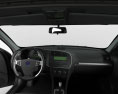 Saab 9-3 Sport Седан з детальним інтер'єром 2013 3D модель dashboard