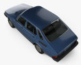 Saab 900 GLE combi 1994 3Dモデル top view